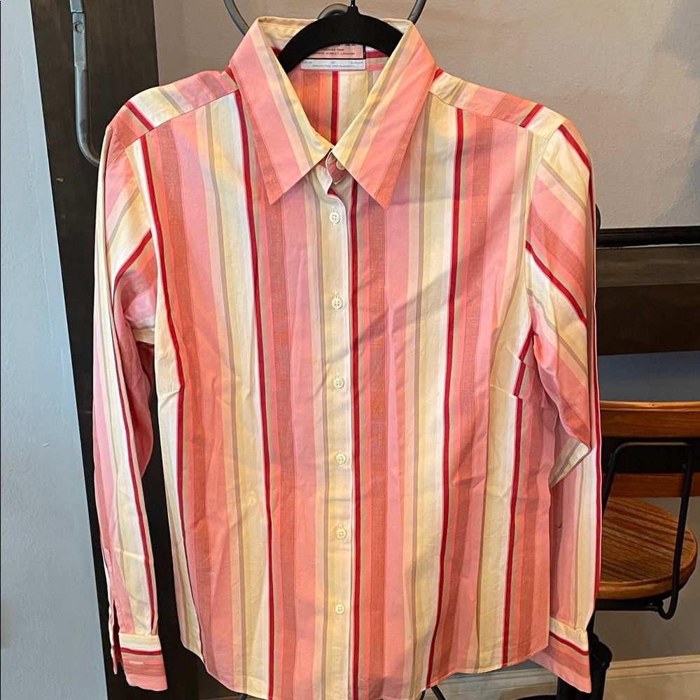 Thomas Pink Multicolor Striped Women's Top
